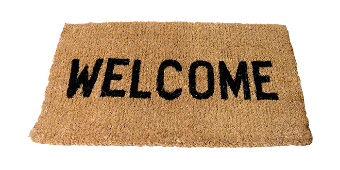 welcome mat image